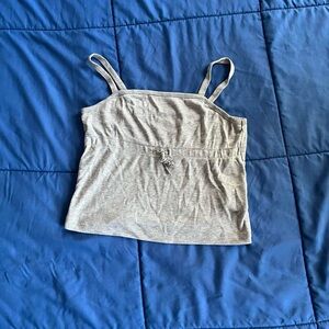 Basic Editions Light Gray Tank Top